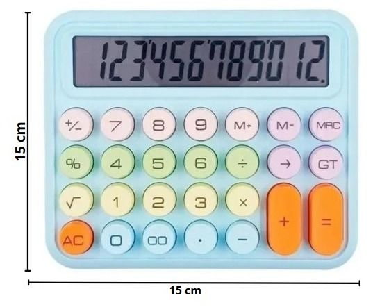 CALCULADORA COLOR MAX-2278-12